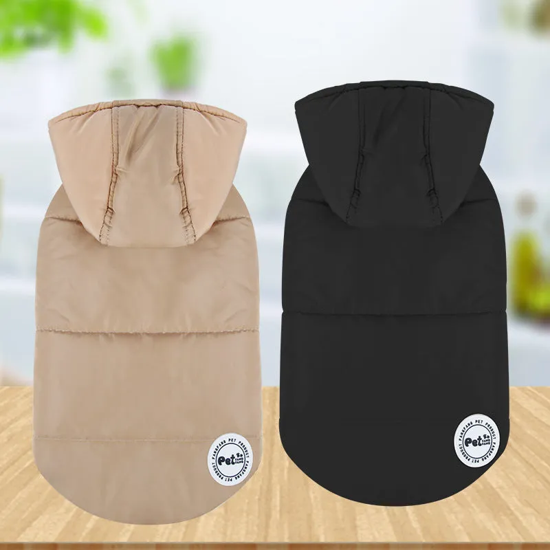 2019 Autumn and Winter Pet Clothes, Warm Dog Clothes, Small Dog Cotton Clothes, Winter Clothes with Thick Feet