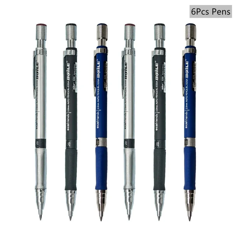 2.0mm Mechanical Pencil Set with 2B Lead Refills