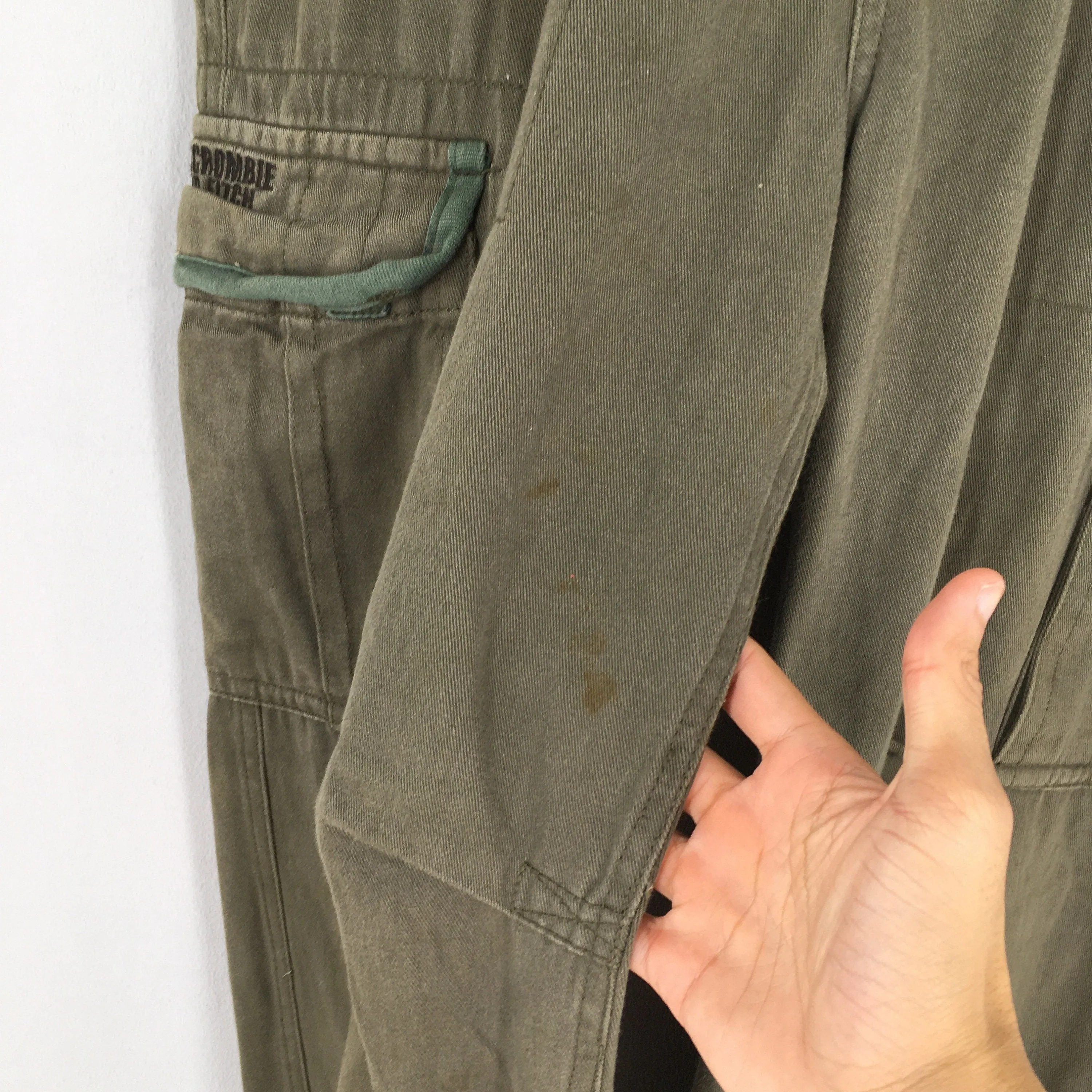 Abercrombie & Fitch Cargo Olive Pants Size 34x30