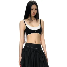 Annotation Tank Top Black
