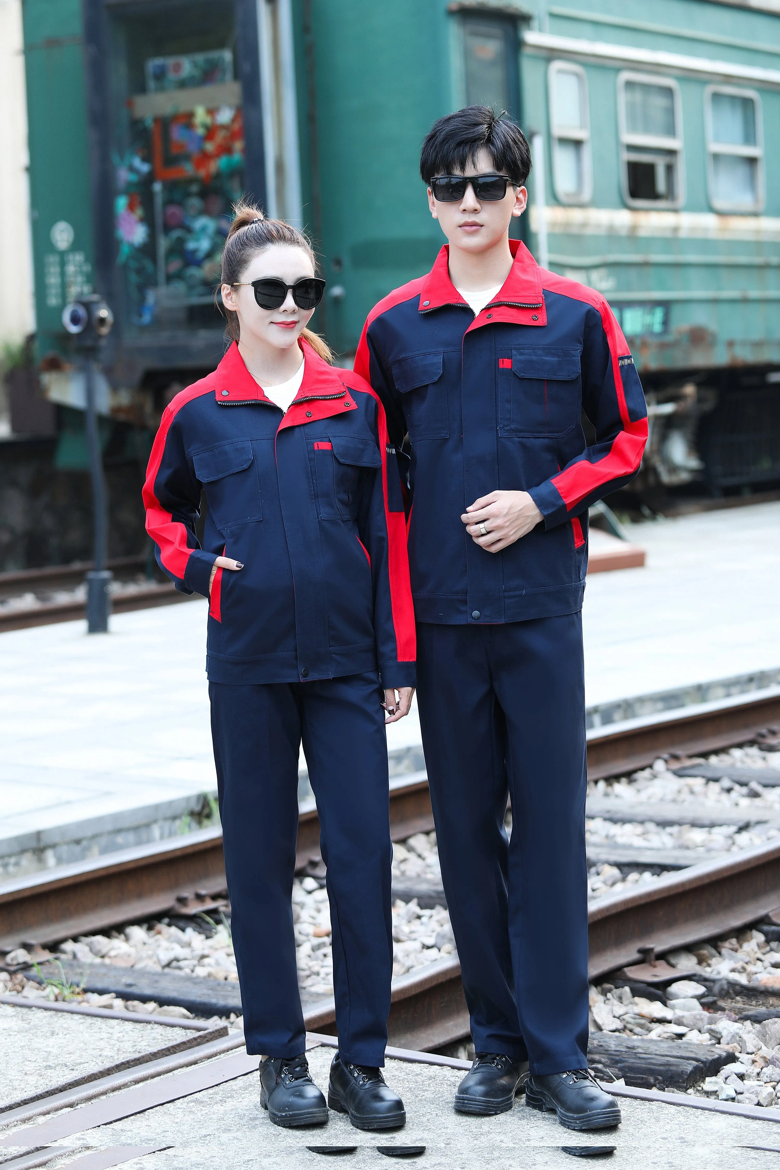 Autumn and winter long-sleeved pure cotton series workwear SD-PC-W801