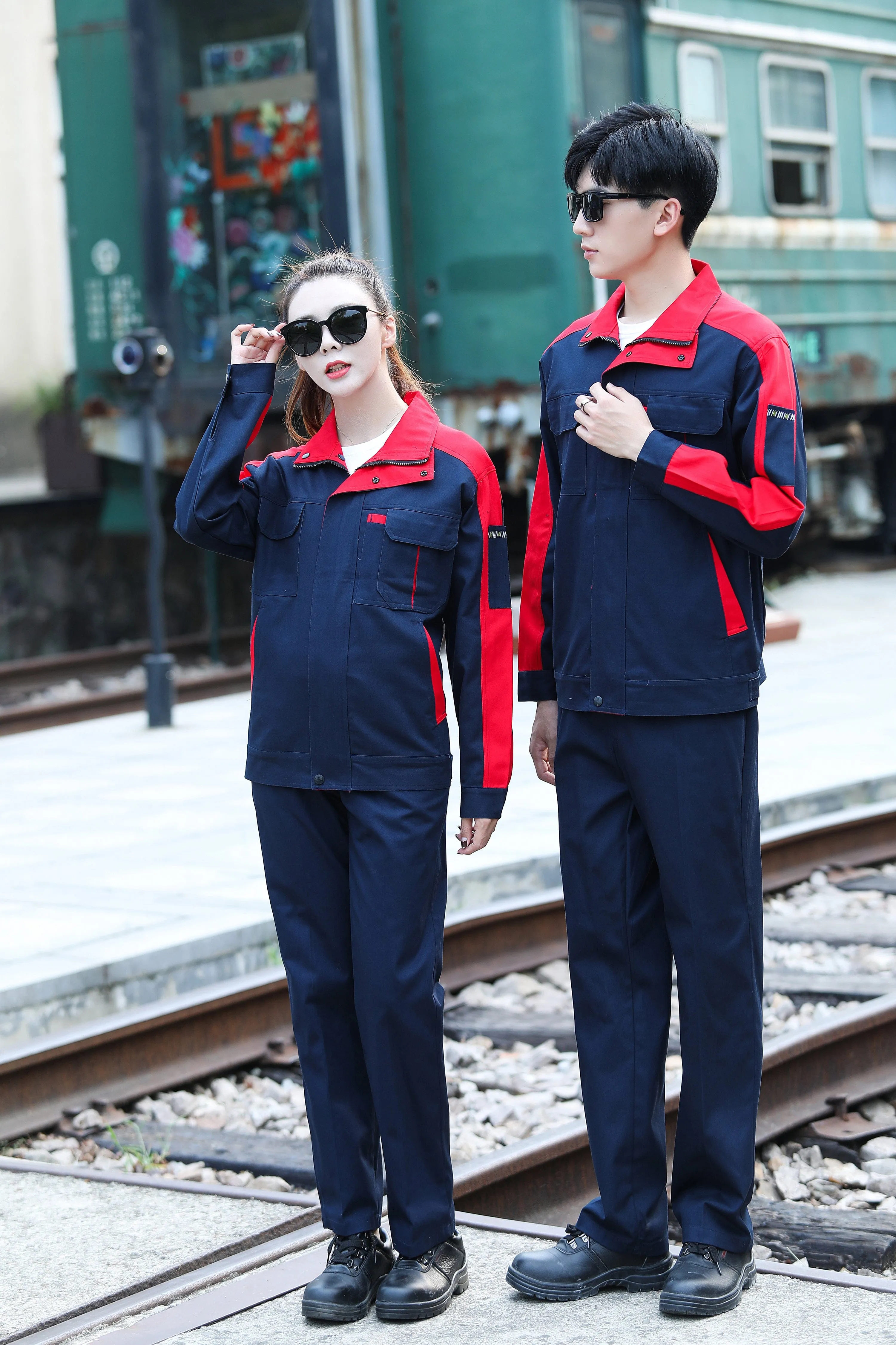 Autumn and winter long-sleeved pure cotton series workwear SD-PC-W801