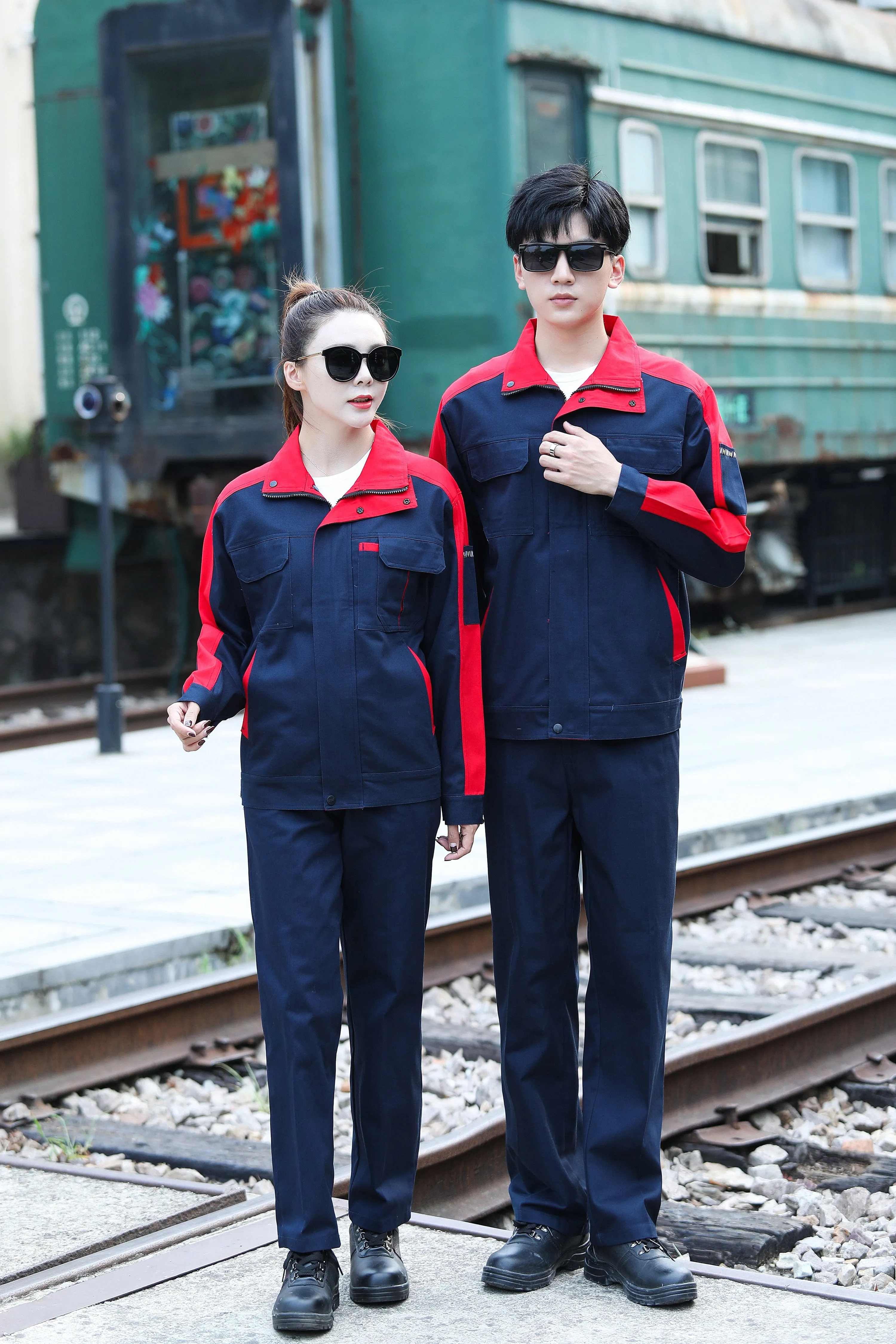 Autumn and winter long-sleeved pure cotton series workwear SD-PC-W801