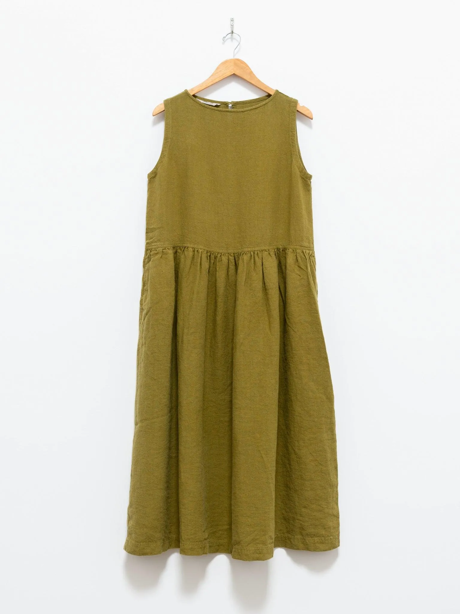 Azumadaki Sleeveless Dress - Green