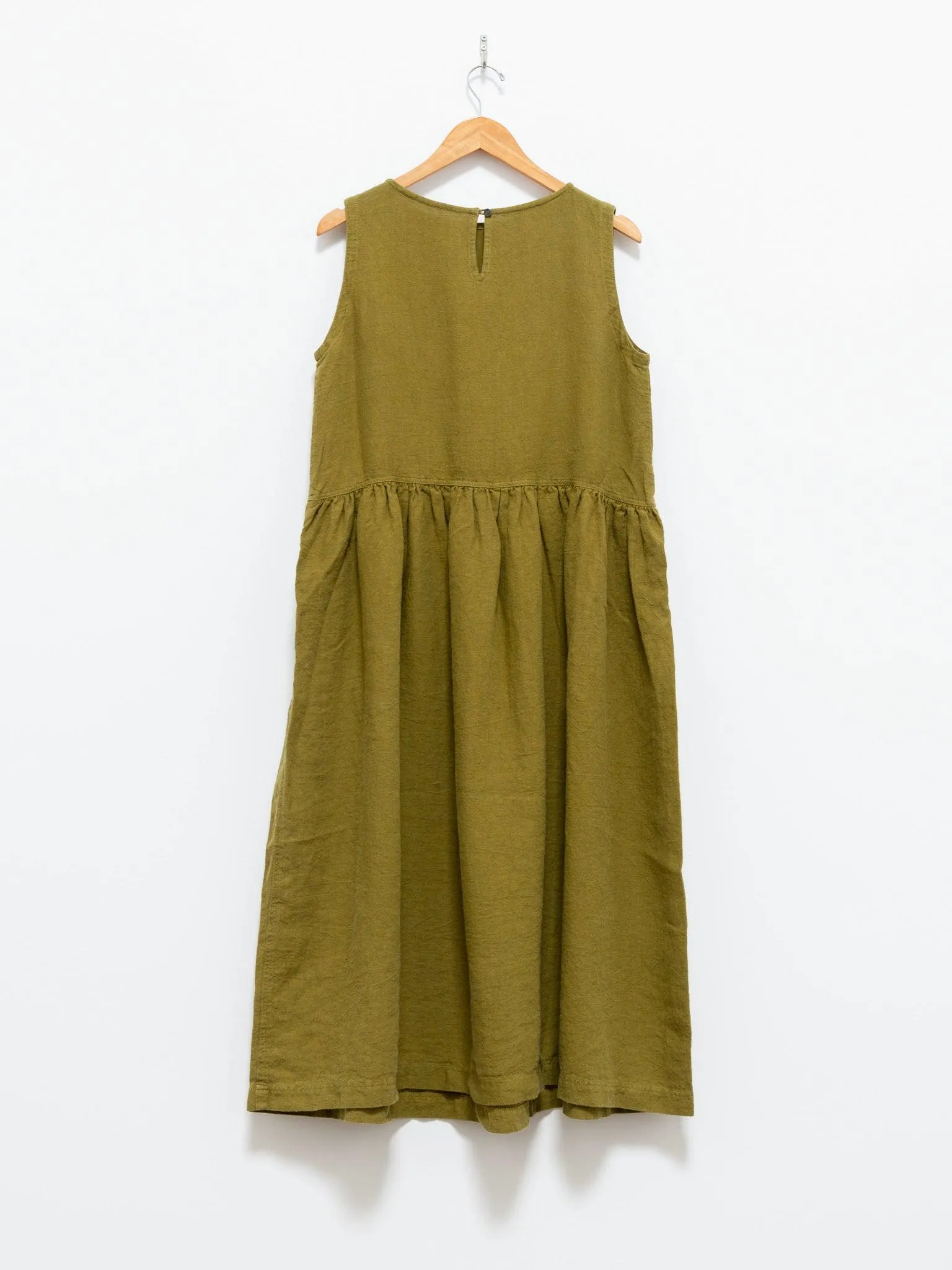 Azumadaki Sleeveless Dress - Green