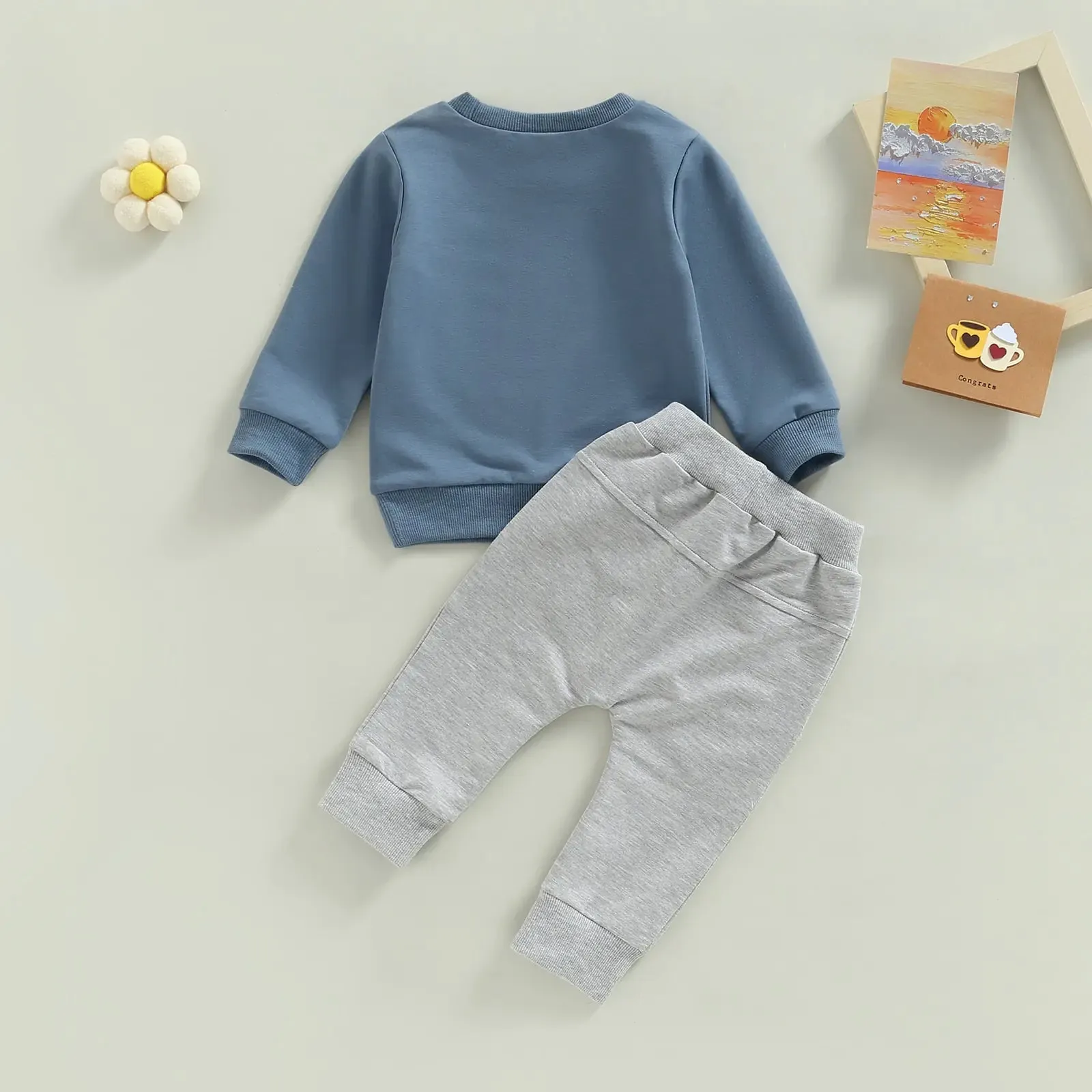Babies Cotton Blend Clothes Set^