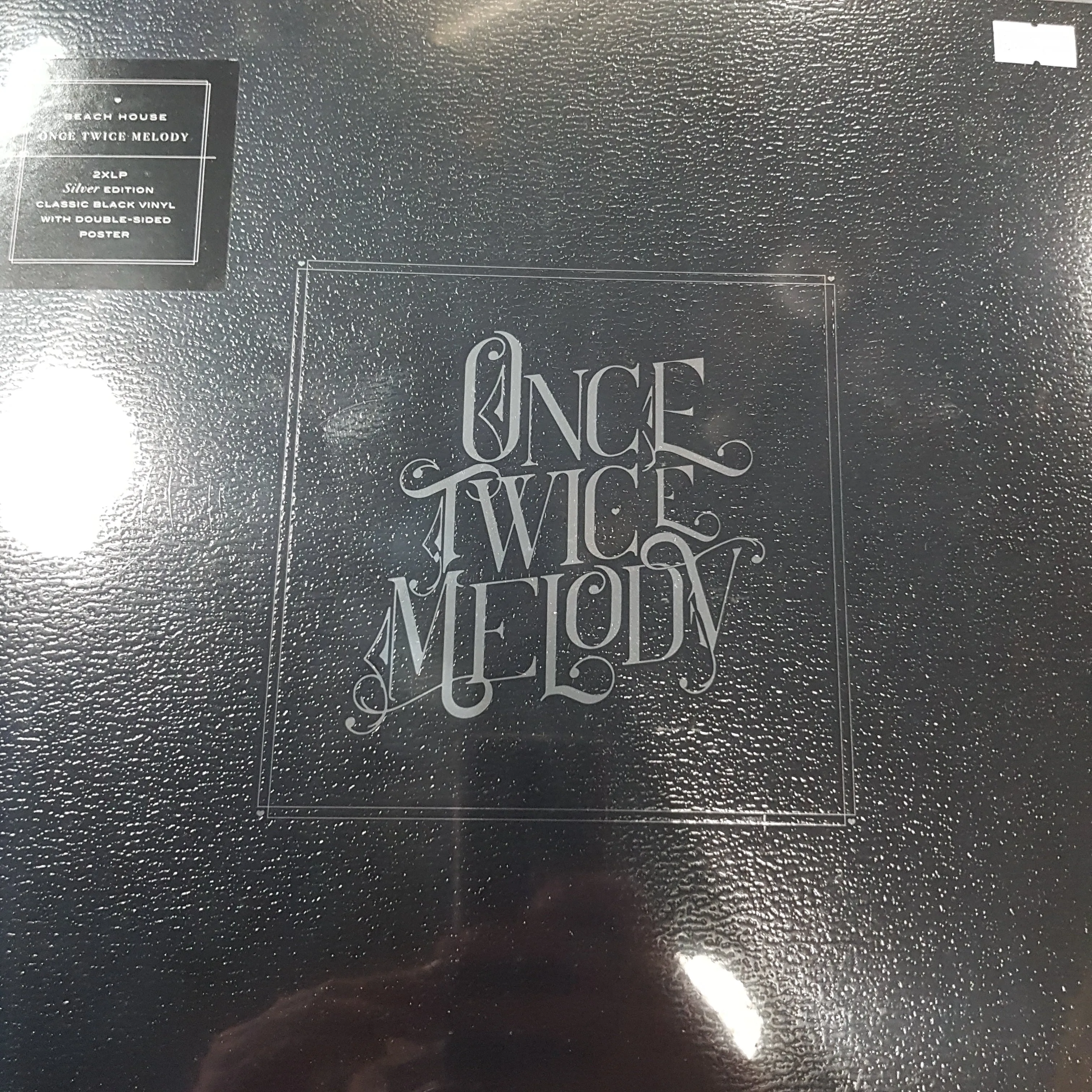 BEACH HOUSE - ONCE TWICE MELODY (2LP) (SILVER EDITION   POSTER) VINYL