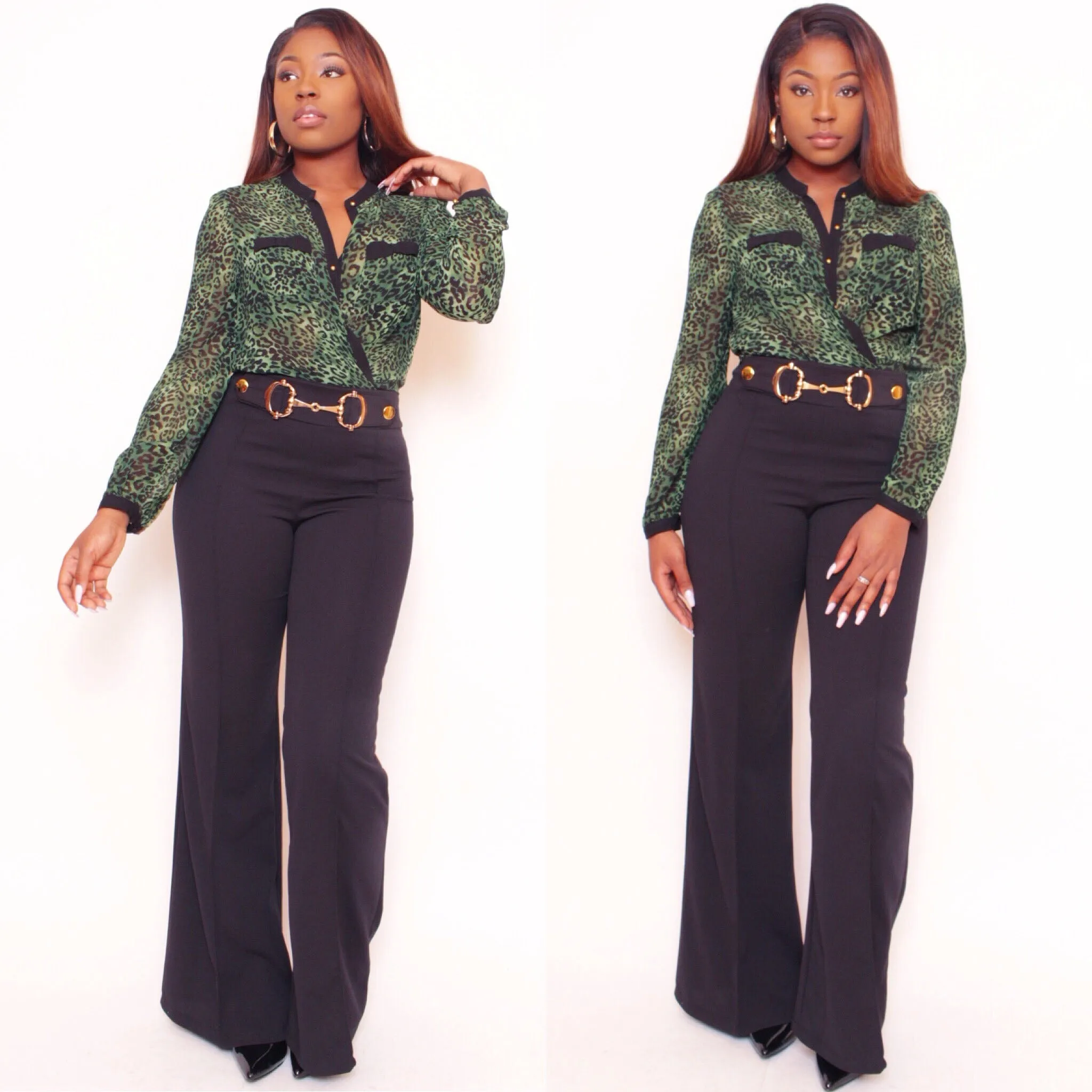 BEVERLEY Pants in BLACK