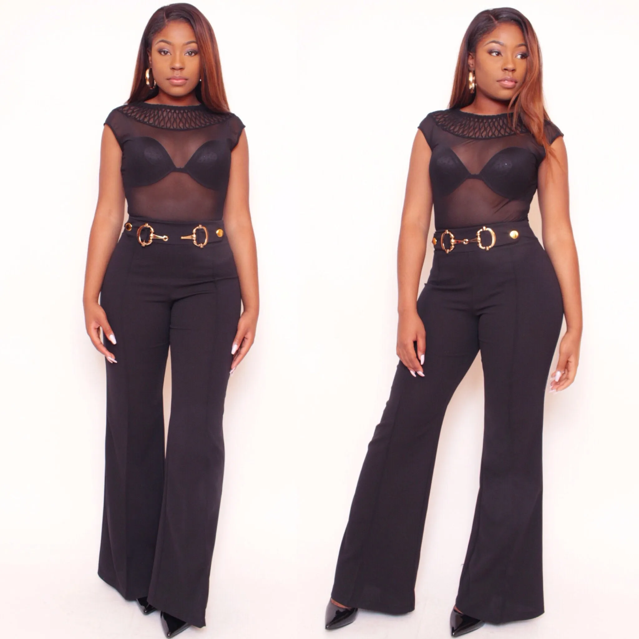 BEVERLEY Pants in BLACK