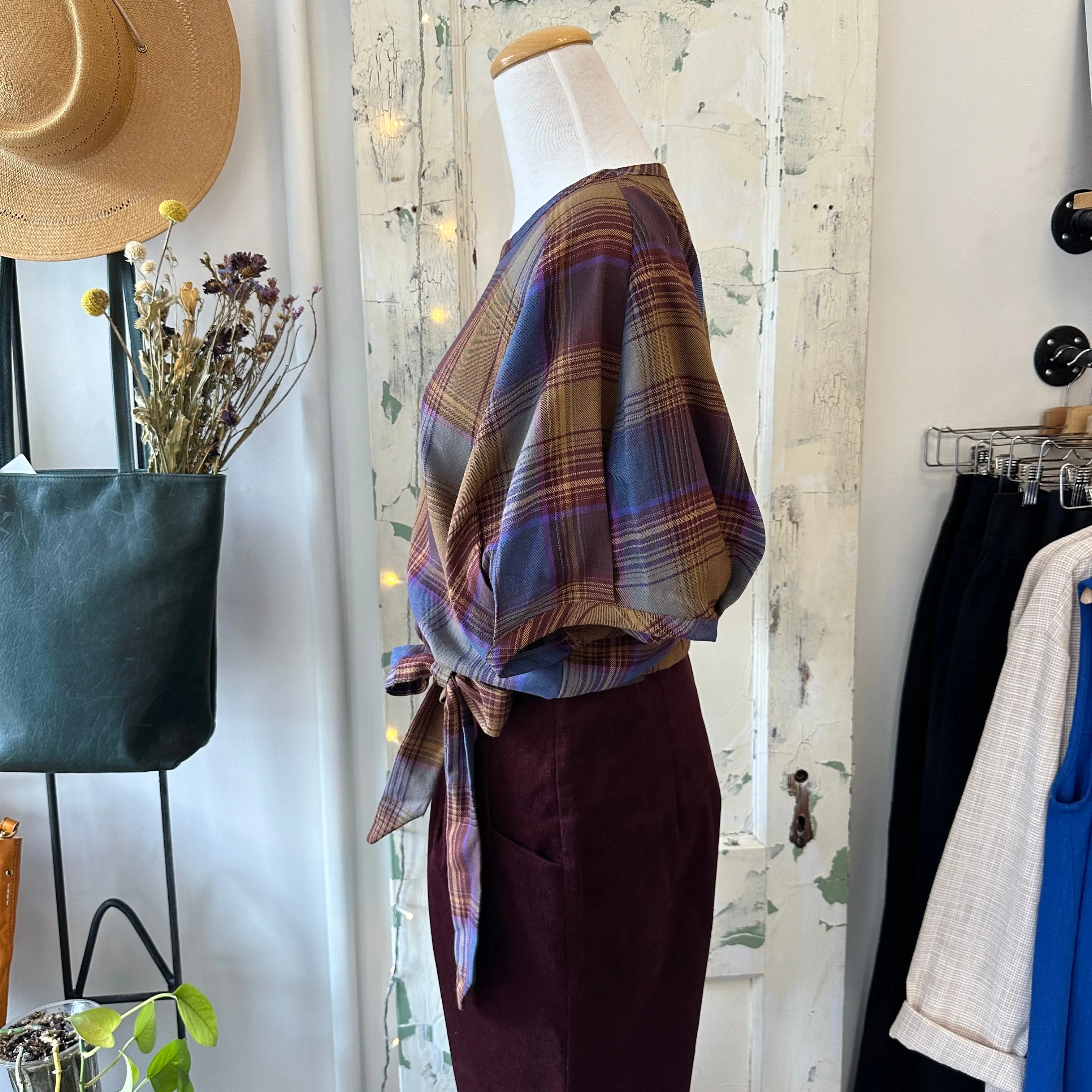 Bodybag by Jude // Charles Top Fitzgerald Plaid