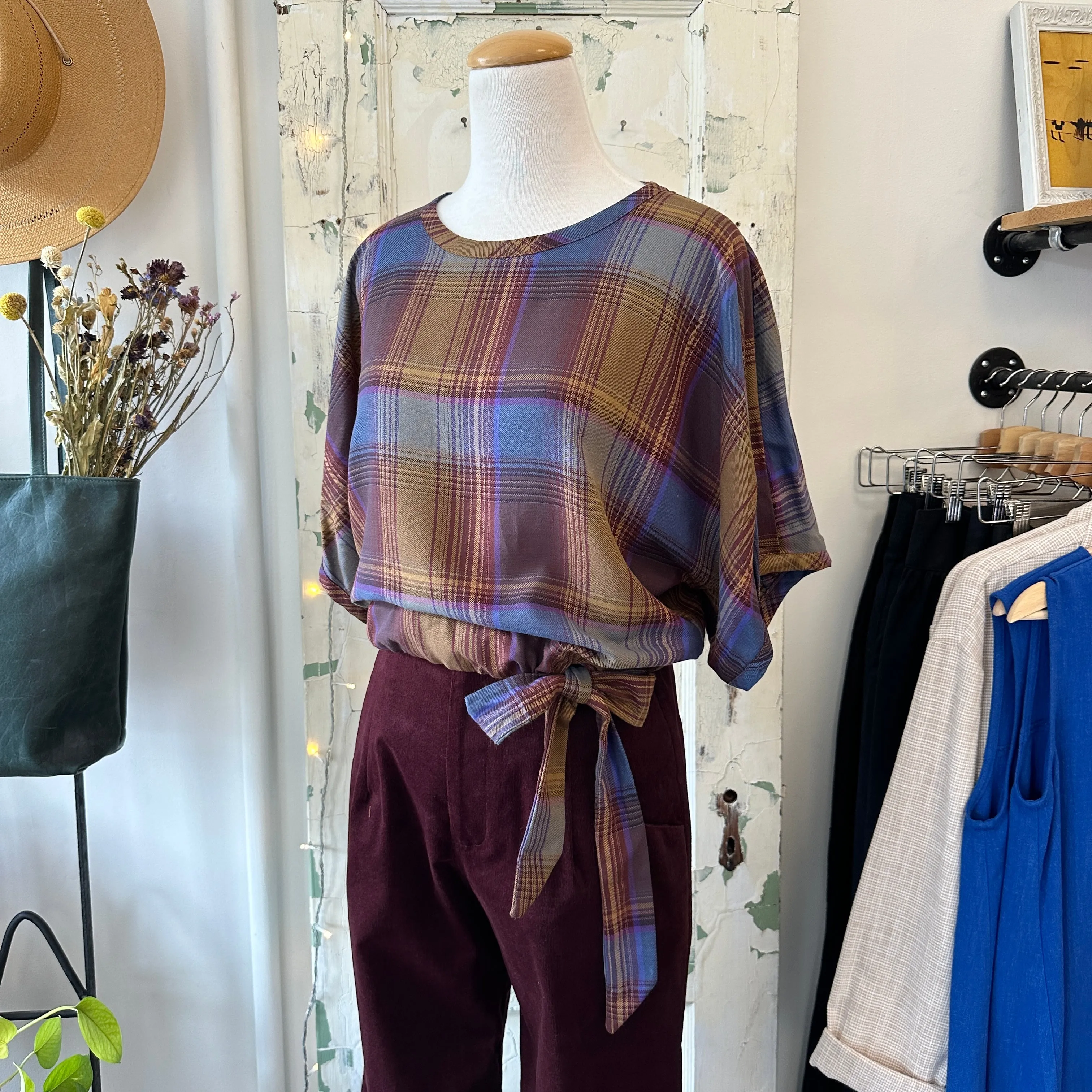 Bodybag by Jude // Charles Top Fitzgerald Plaid