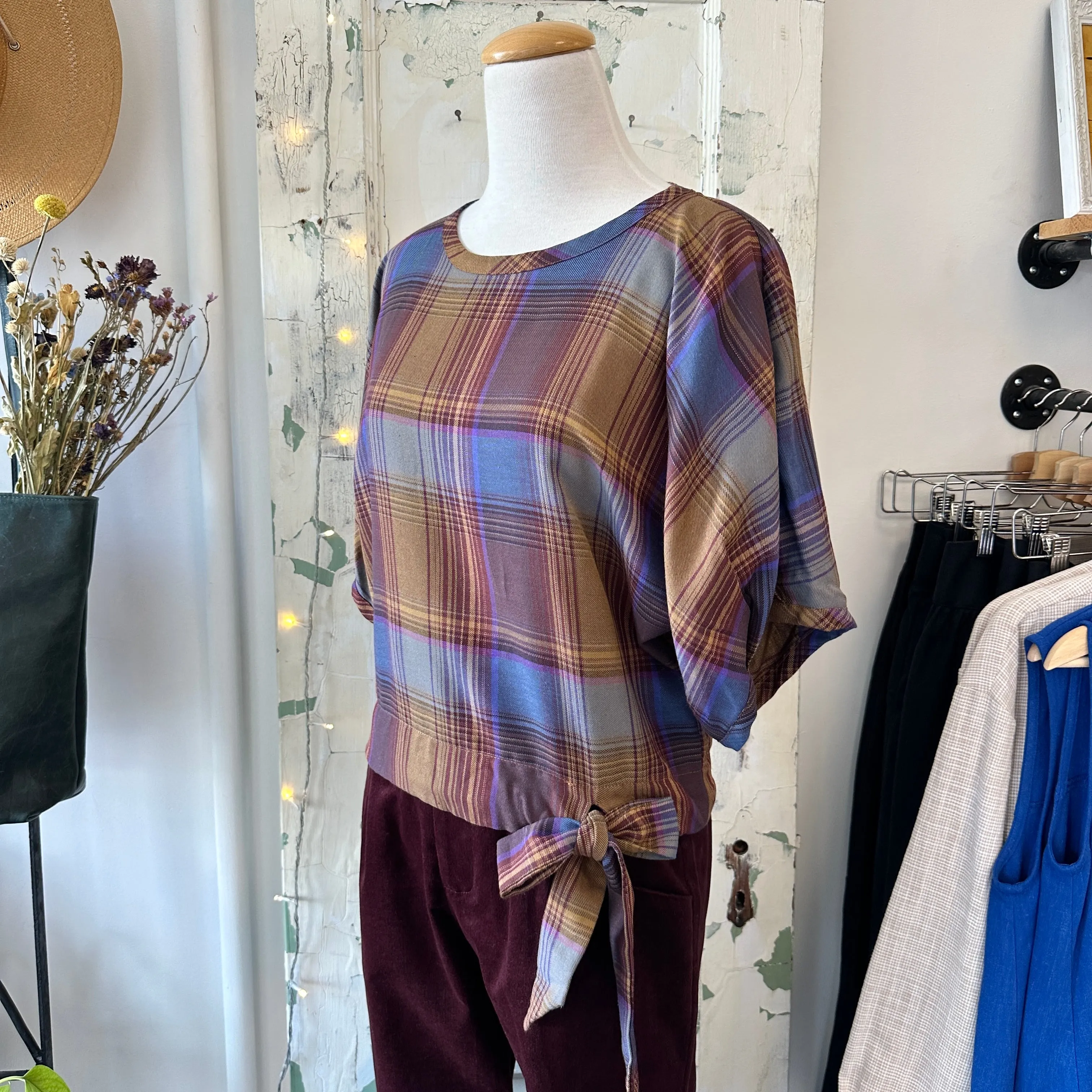 Bodybag by Jude // Charles Top Fitzgerald Plaid