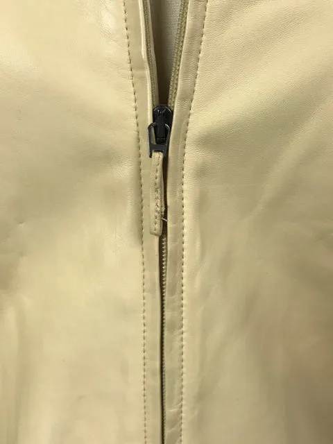 Burberry Prorsum Size 42  Tan Leather Vest - 1580-41-9818