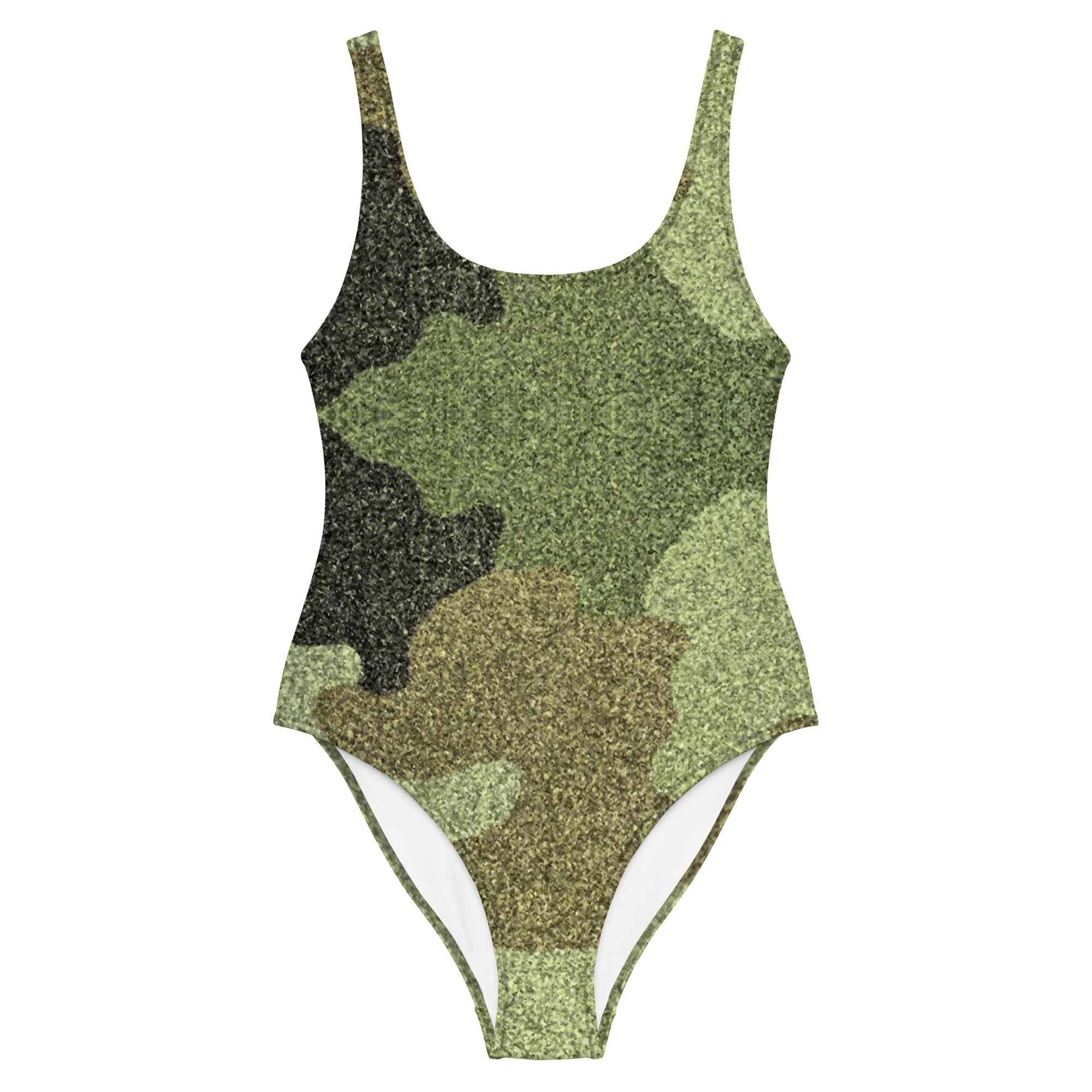 Camouflage print design swimsuit for women, lioness-love