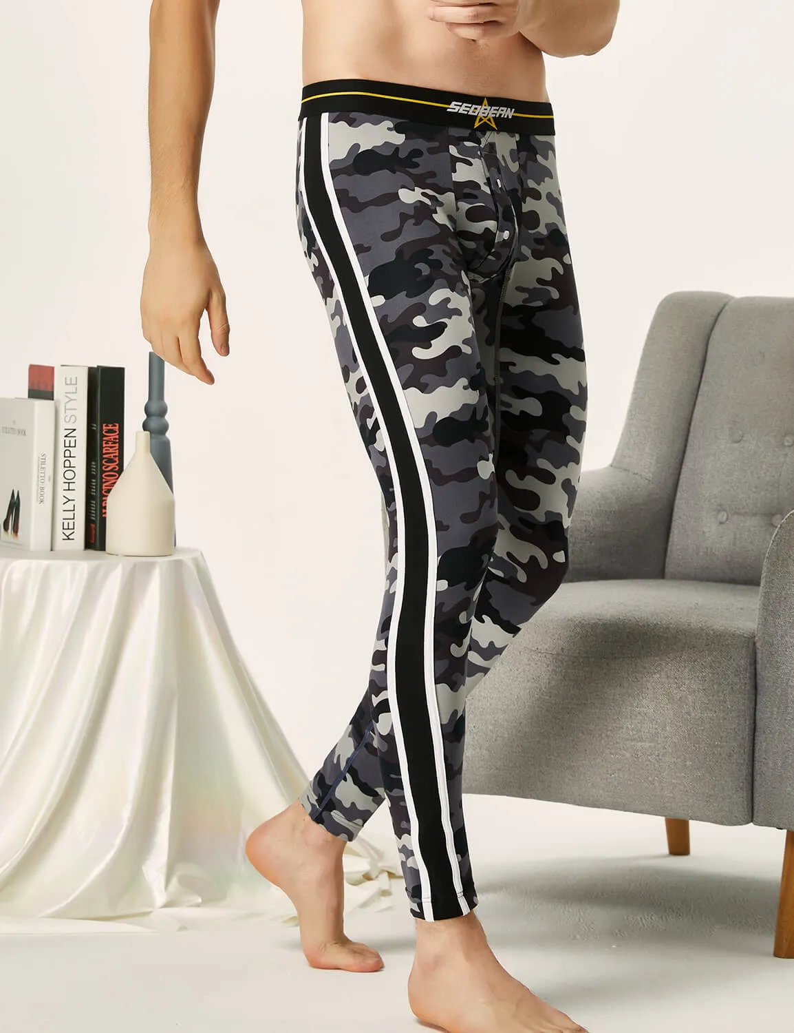 Camouflage Side Stripe Long John 10401