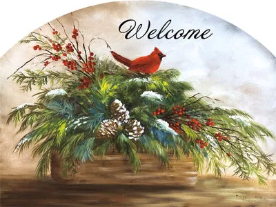 Cardinal Bittersweet Plaque-Small