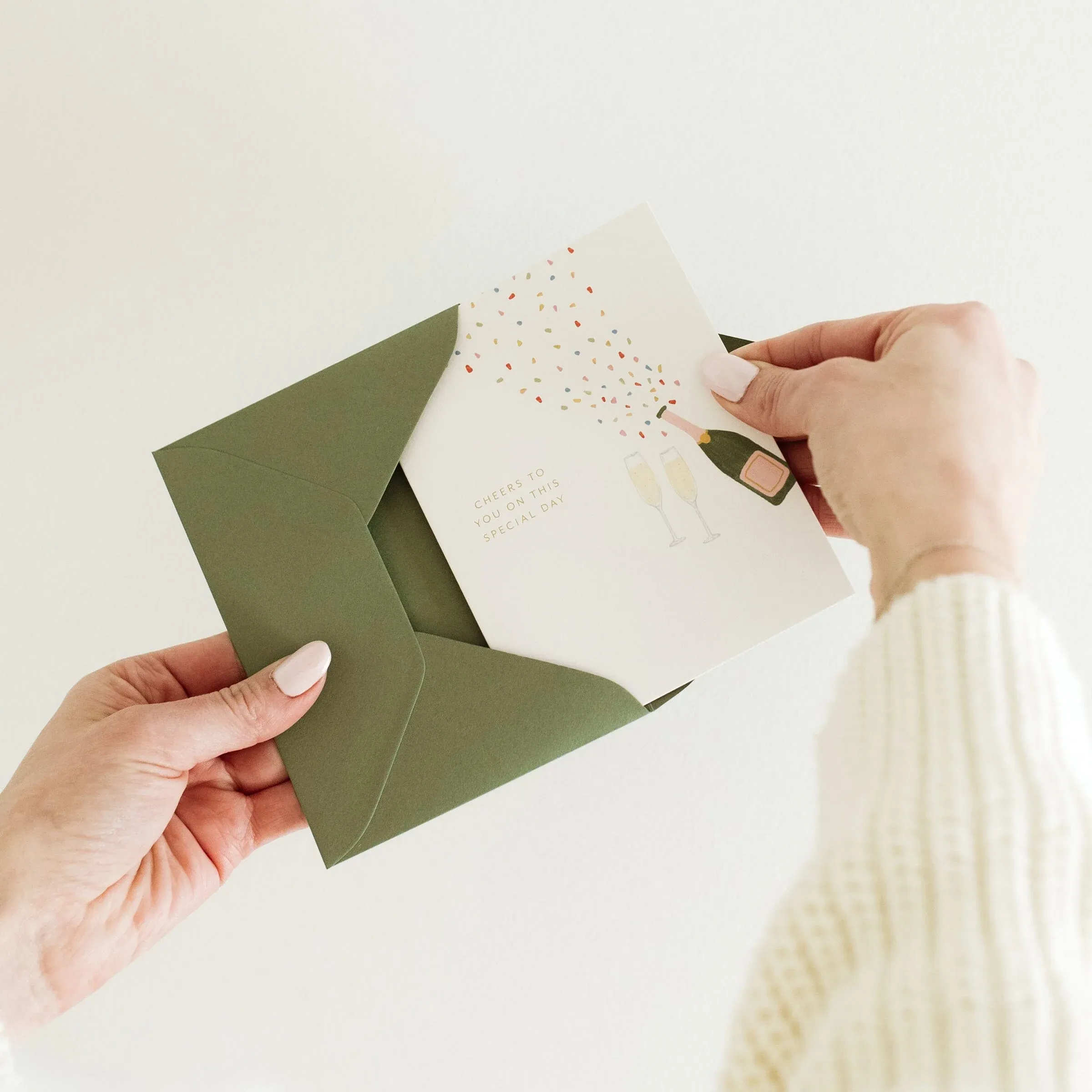 CHEERS TO YOU GREETING CARD
