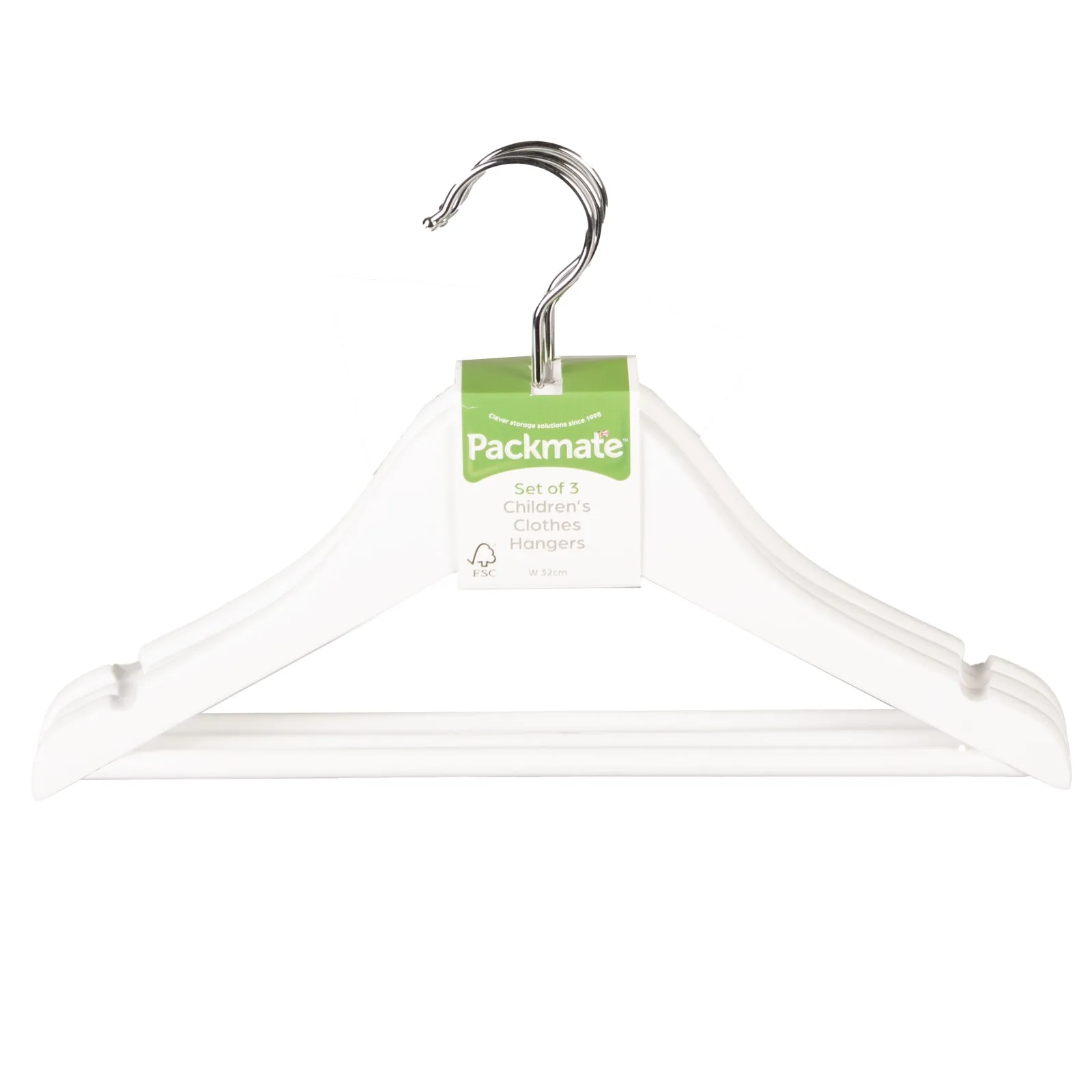 Children's Coat Hangers 3 Pack 32cm