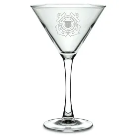Coast Guard 10oz Martini Glass*