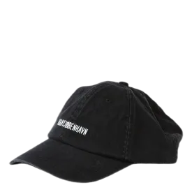 Cotton Cap Black Logo