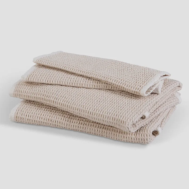 Cotton Wash Clothes For Baby | Beige