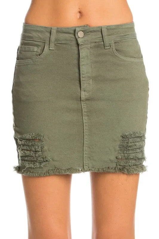 Denim Vintage Skirt