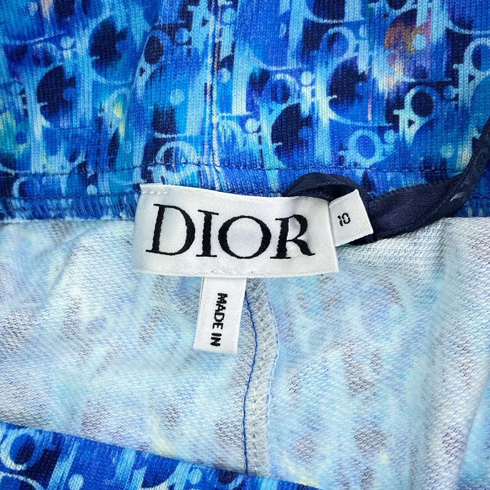 Dior  Clothes Bottoms Cotton Kids Blue 3WBM23PANC42D10Y