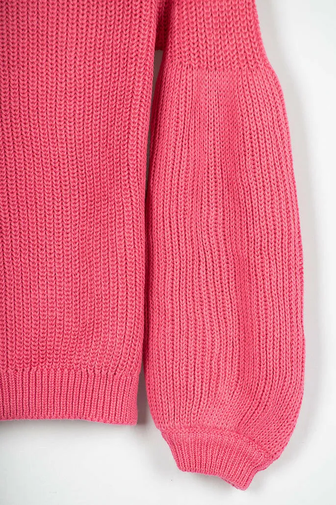 Girl's Raglan Sleeve Knitwear
