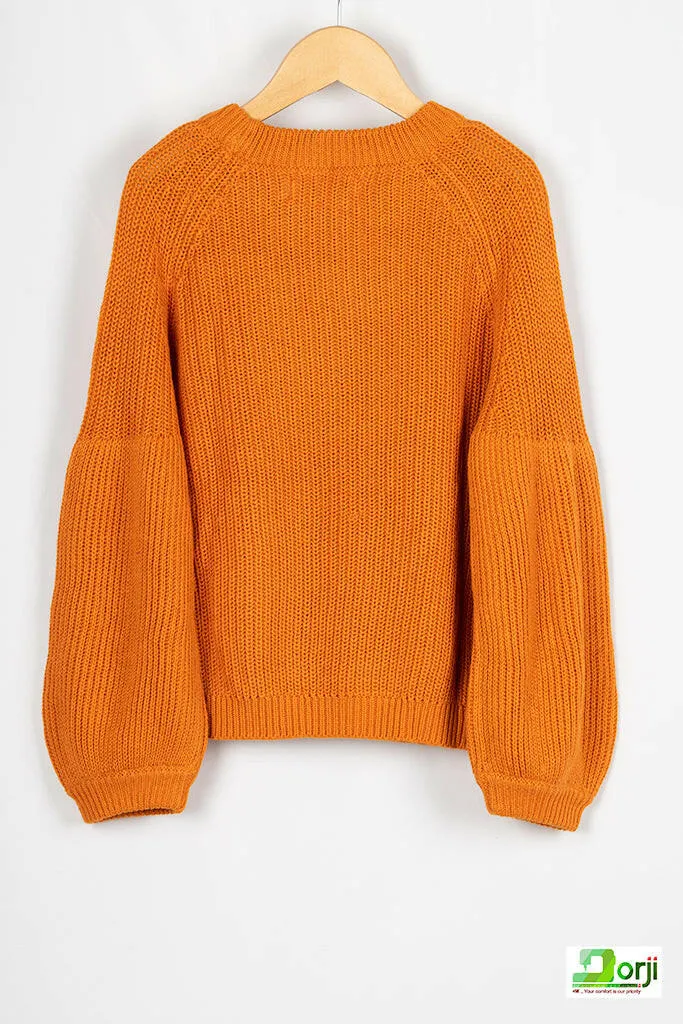 Girl's Raglan Sleeve Knitwear
