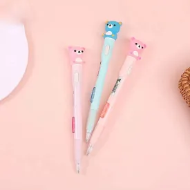 Happy Teddy Bear Led Mechanical Pencil (pack of 2)