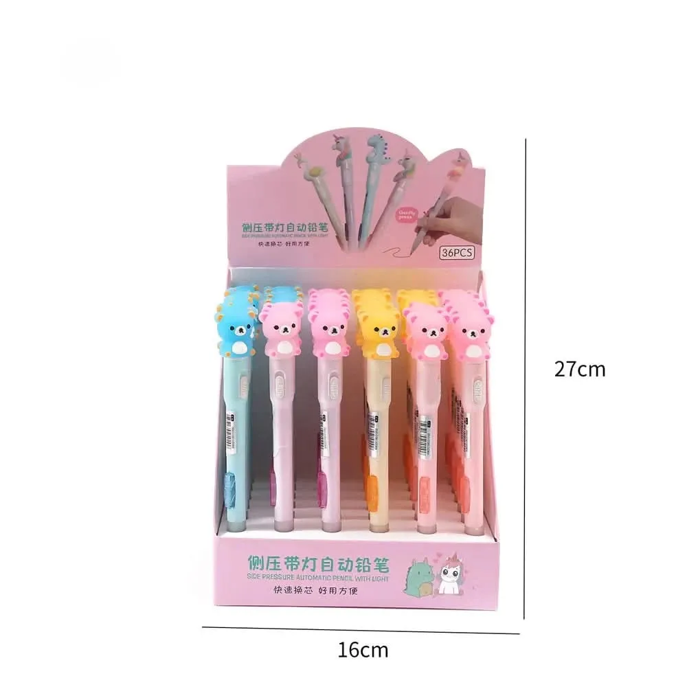 Happy Teddy Bear Led Mechanical Pencil (pack of 2)