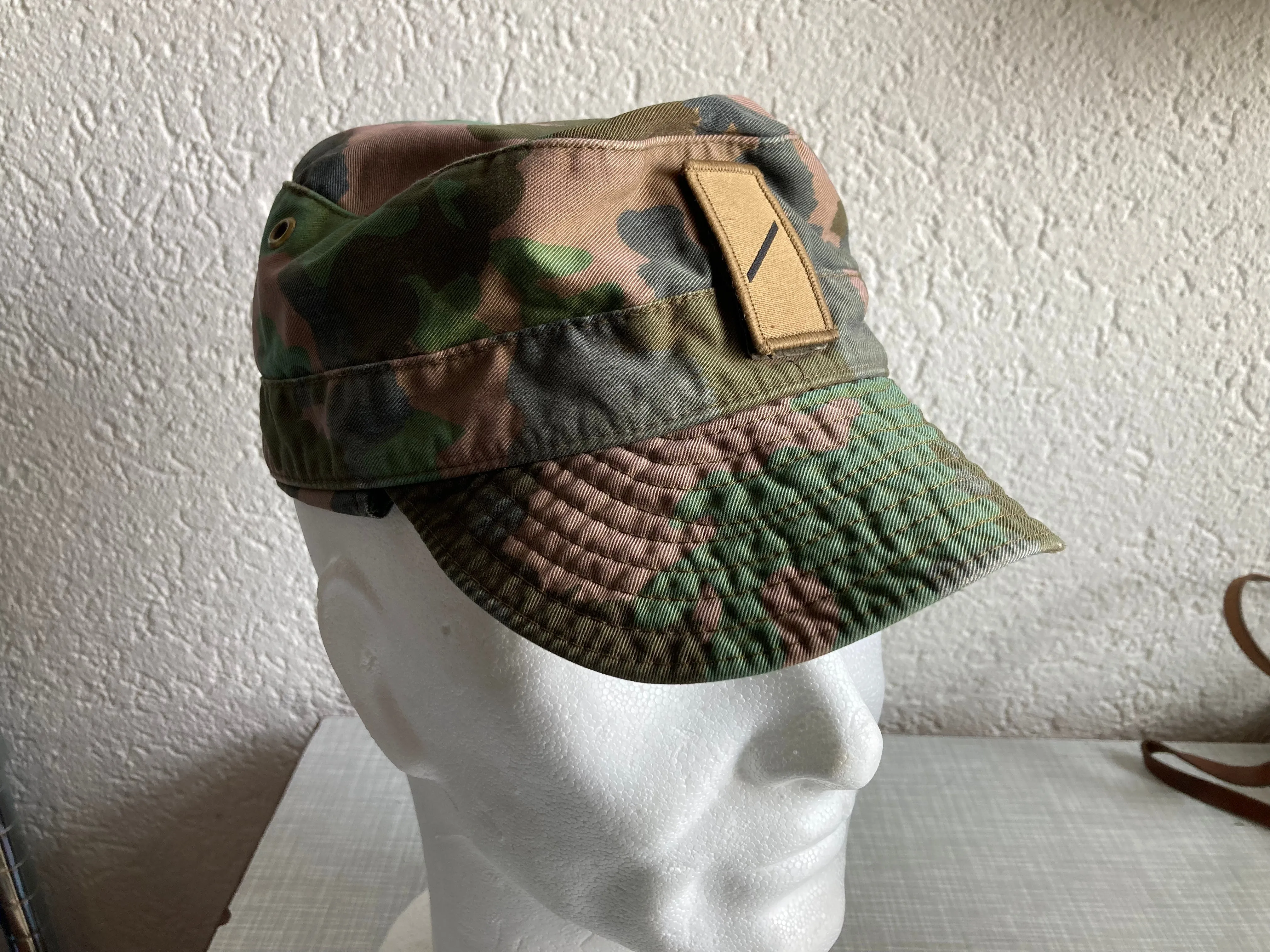 Headgear, Cap Swiss Army, Camouflage Pattern Size 56