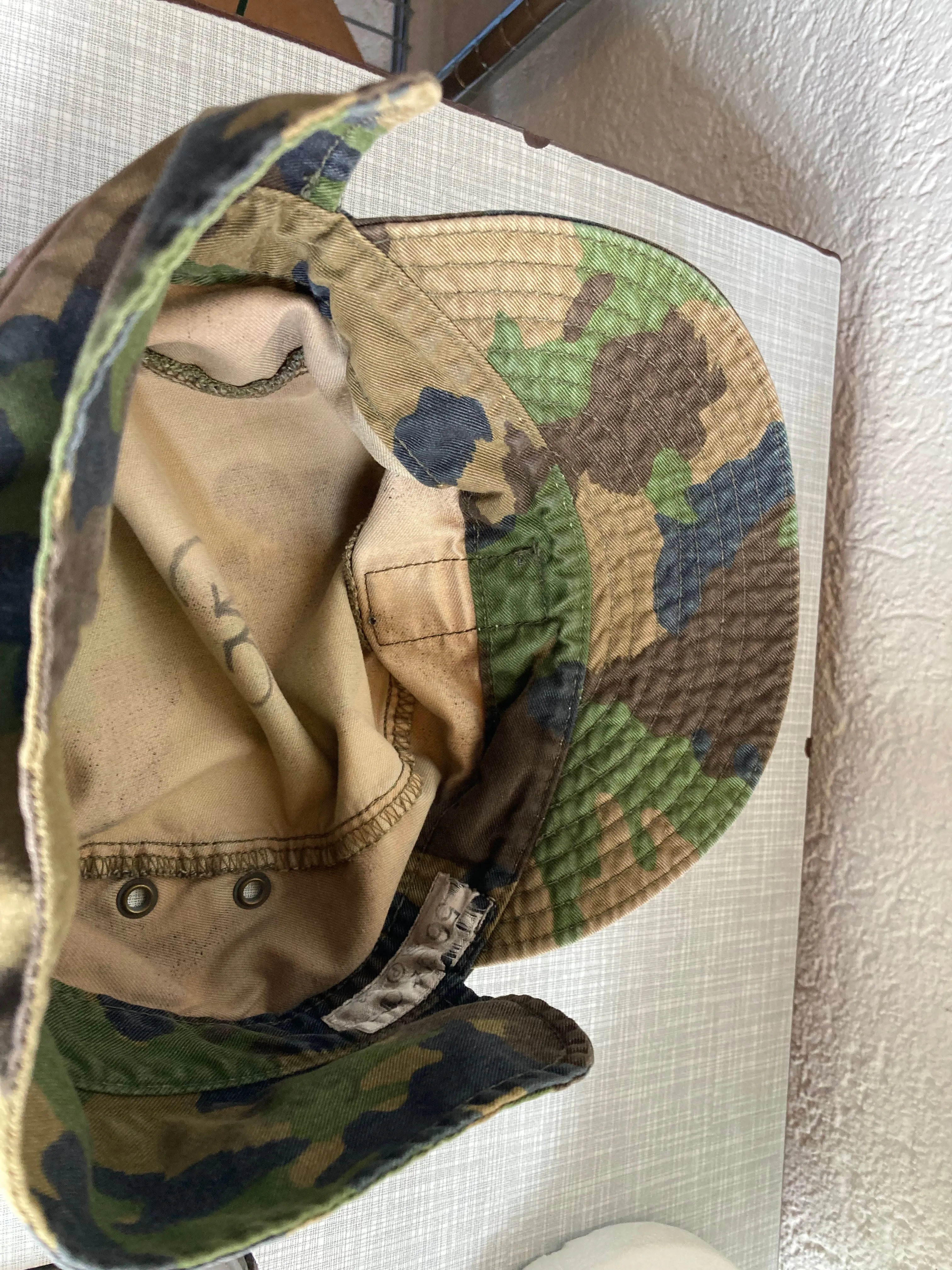 Headgear, Cap Swiss Army, Camouflage Pattern Size 56