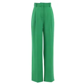 High Waist Floor Length Formal Pants