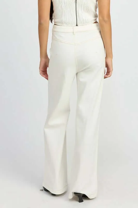High Waisted Wide Leg Pants