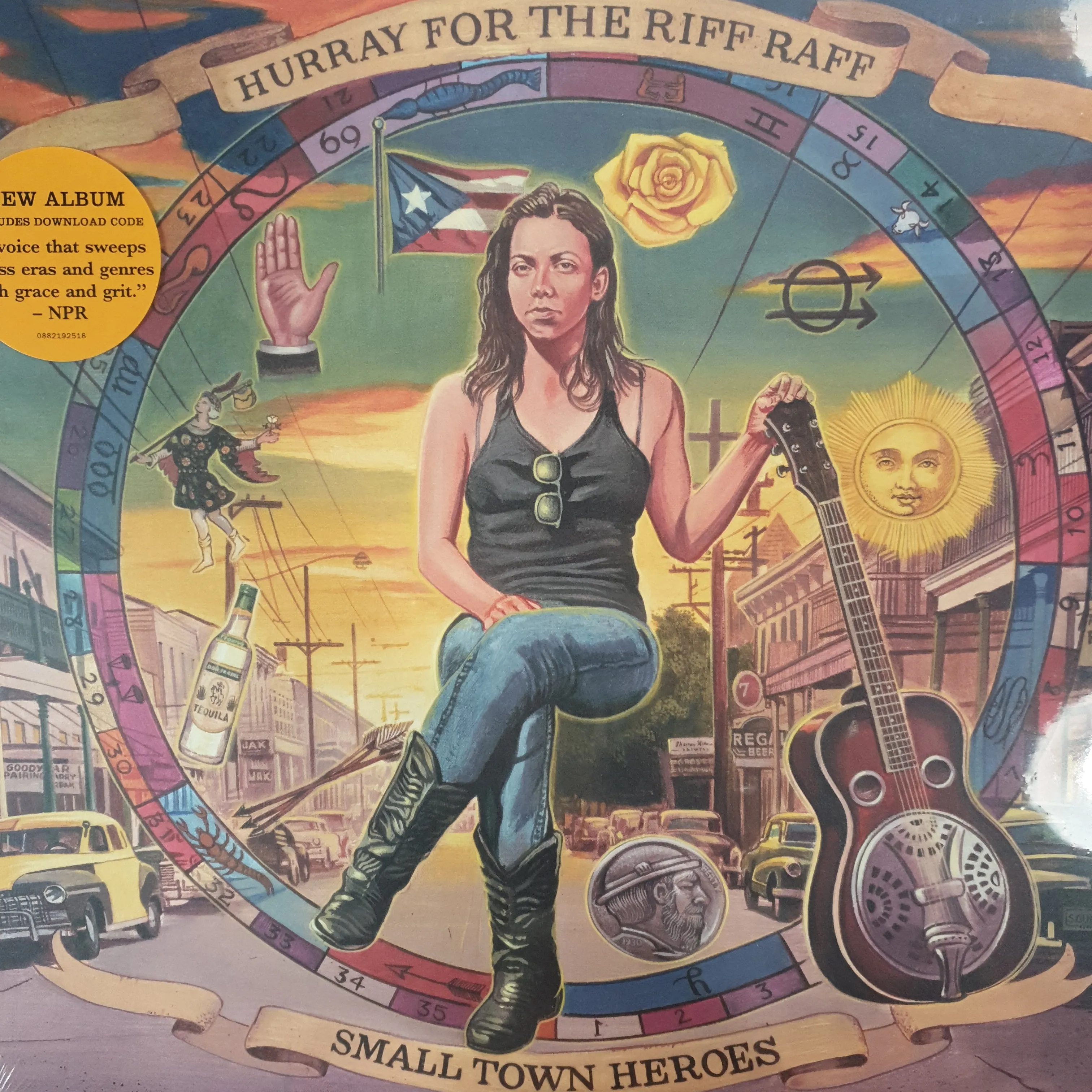 HURRAY FOR THE RIFF RAFF - SMALL TOWN HEROES VINYL
