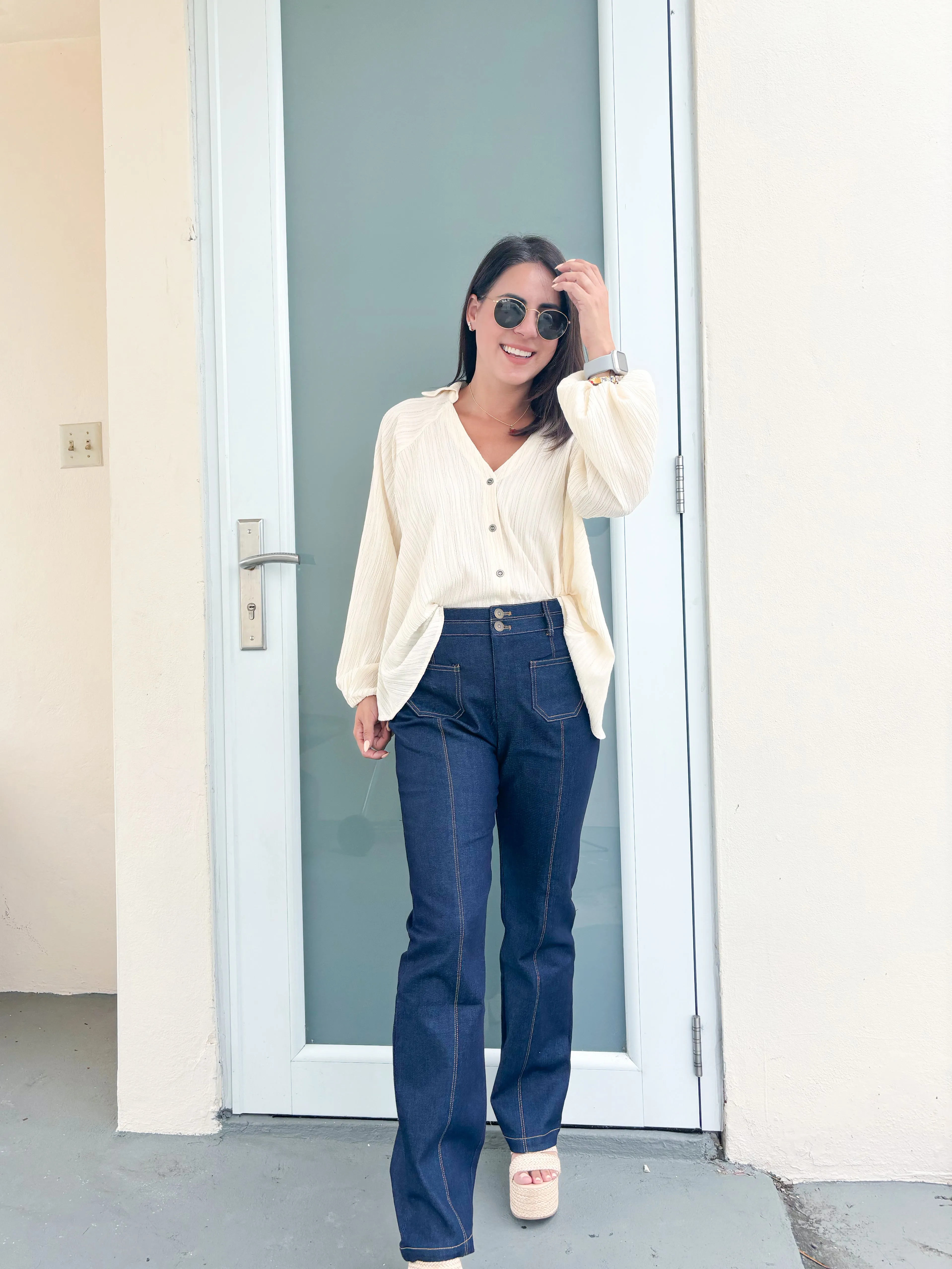 Indigo Luxe Denim Pants