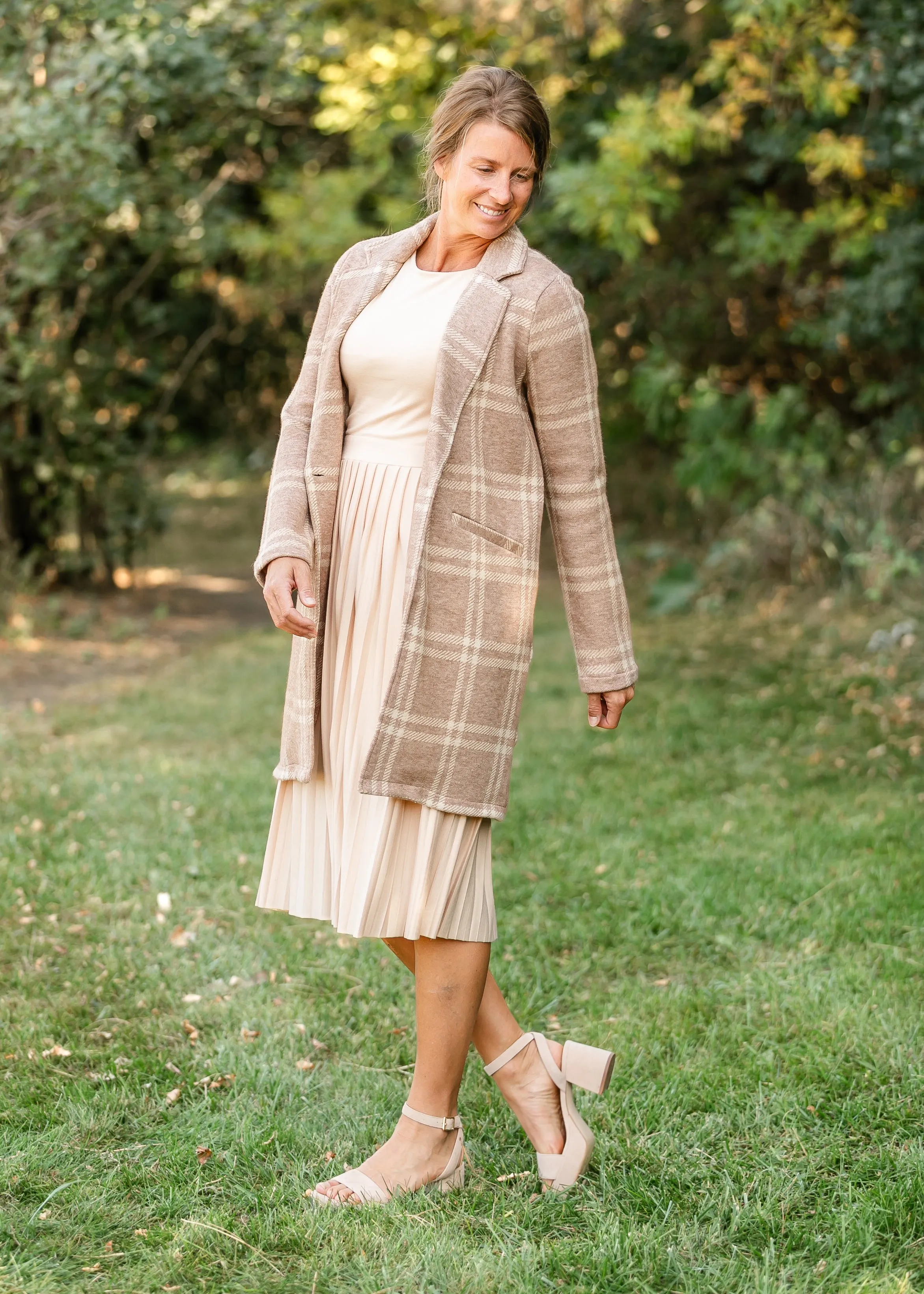 Kenzie Classic Knit Coat - FINAL SALE