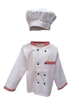 KFD Chef fancy dress for kids,Our Helper Costume for Annual function/Theme Party/Competition/Stage Shows Dress