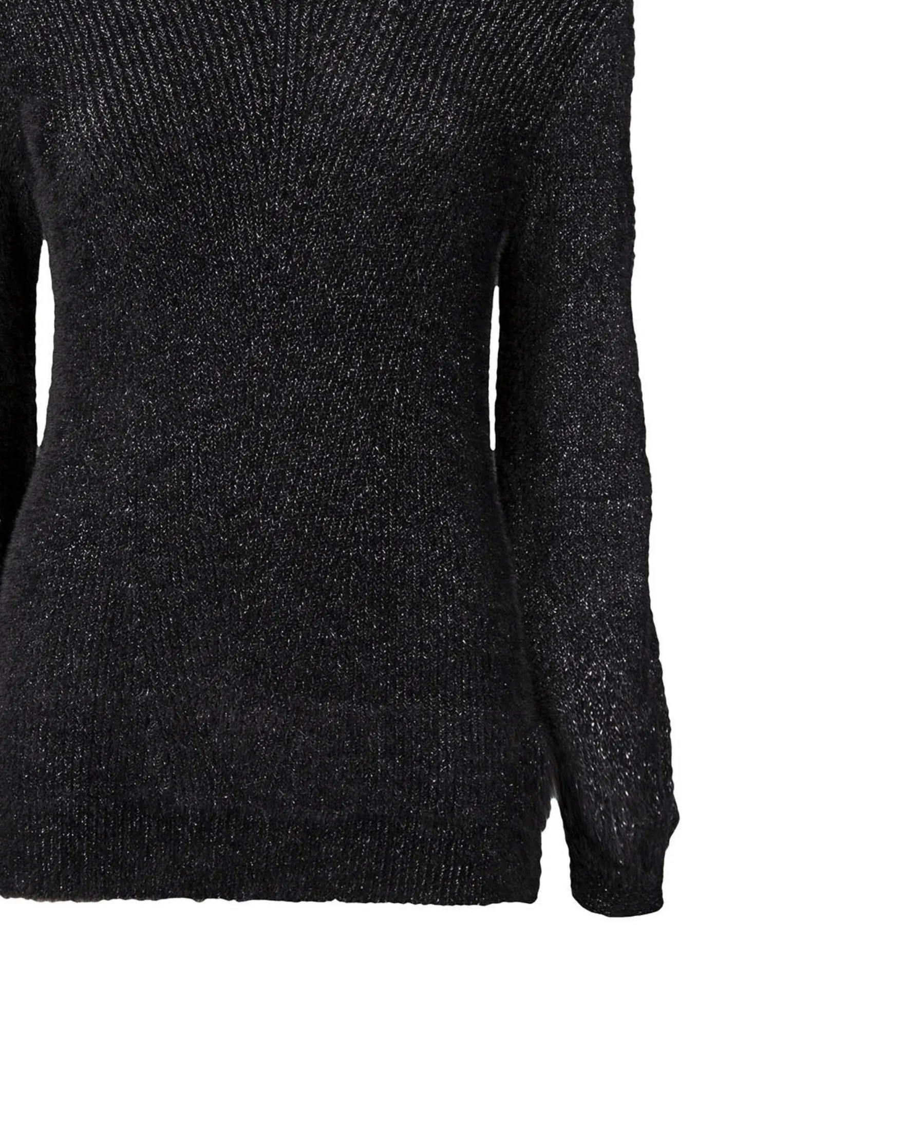Knitting turtleneck sweater