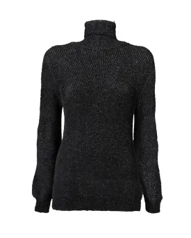 Knitting turtleneck sweater