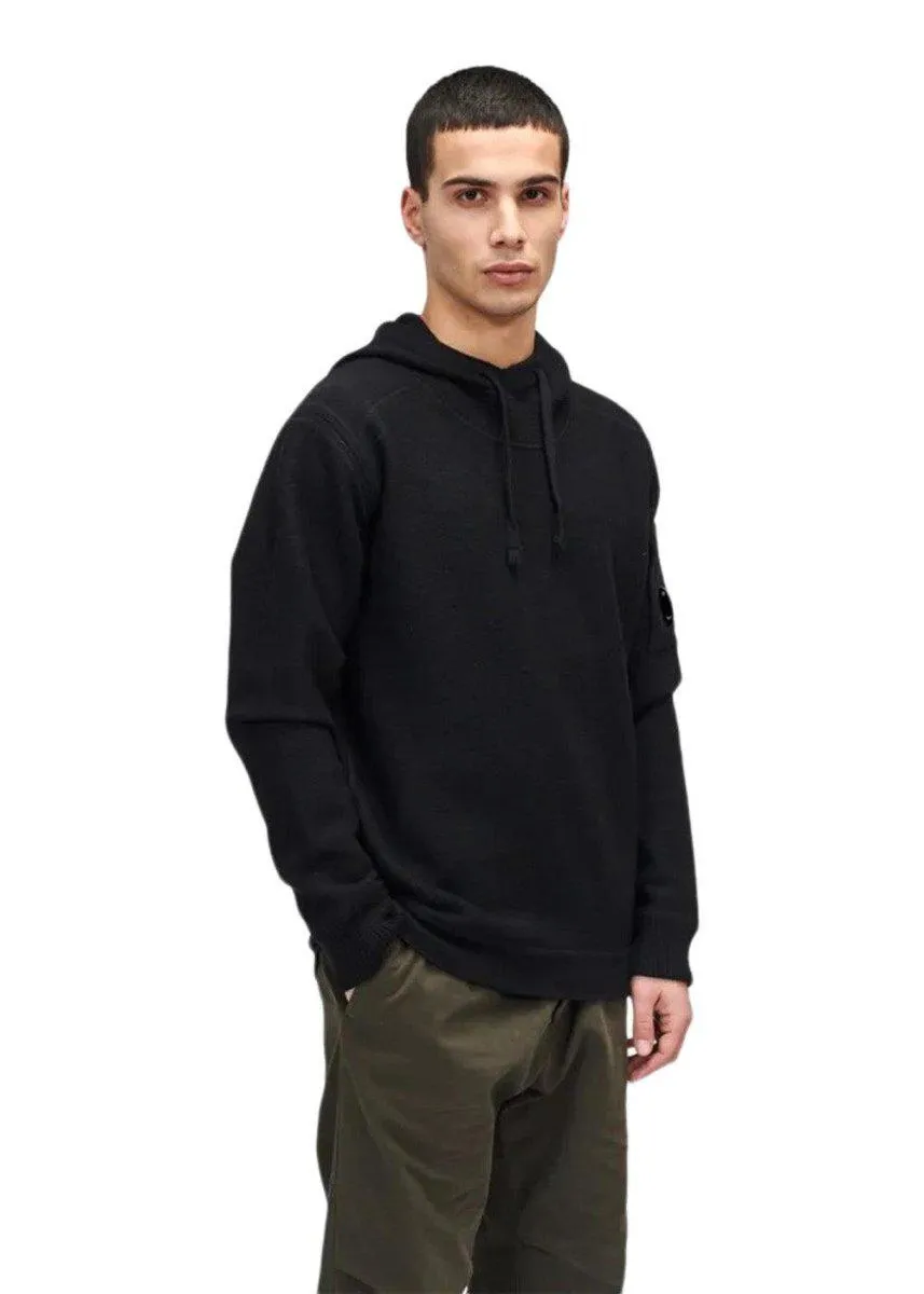 Knitwear Hooded - Black