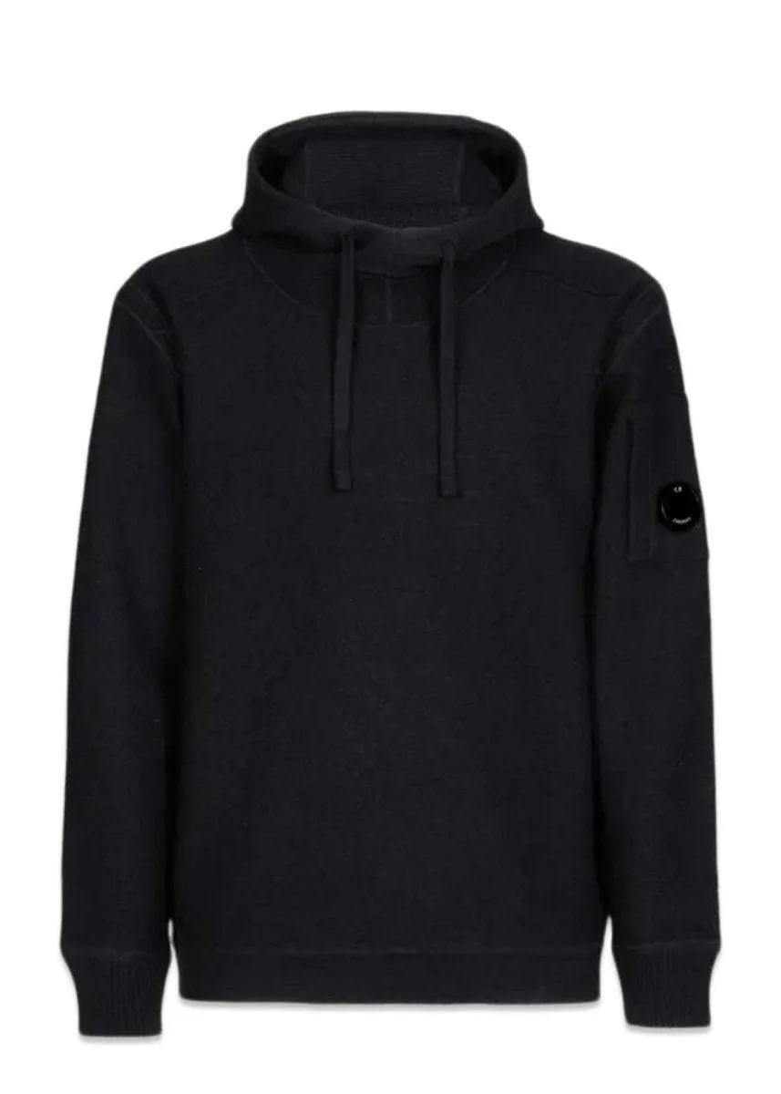Knitwear Hooded - Black