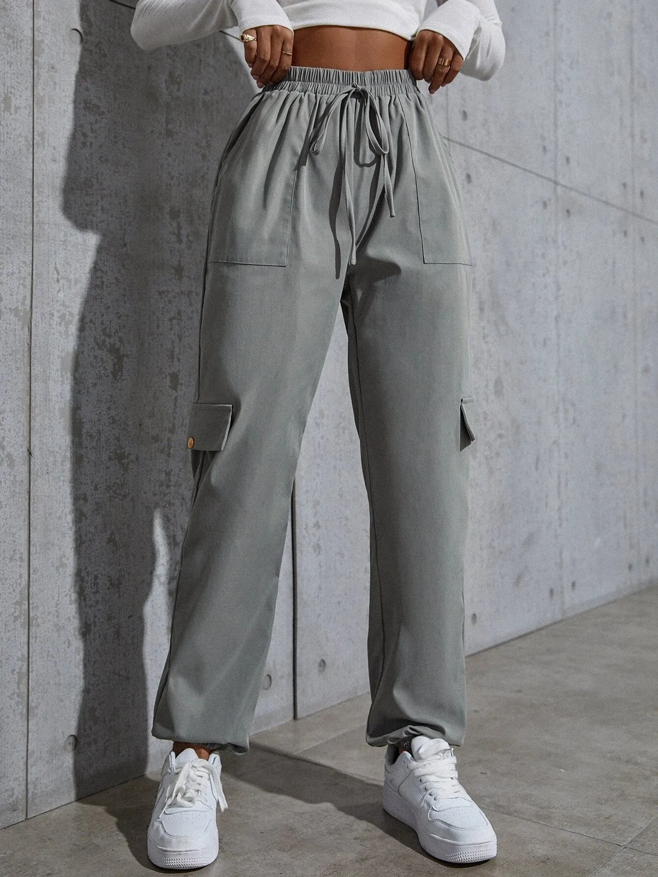 Knot Flap Pocket Cargo Pant