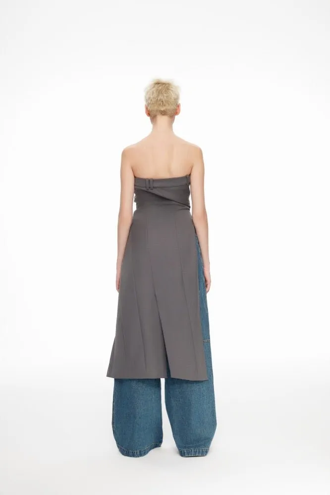 Long Slit Tube Top