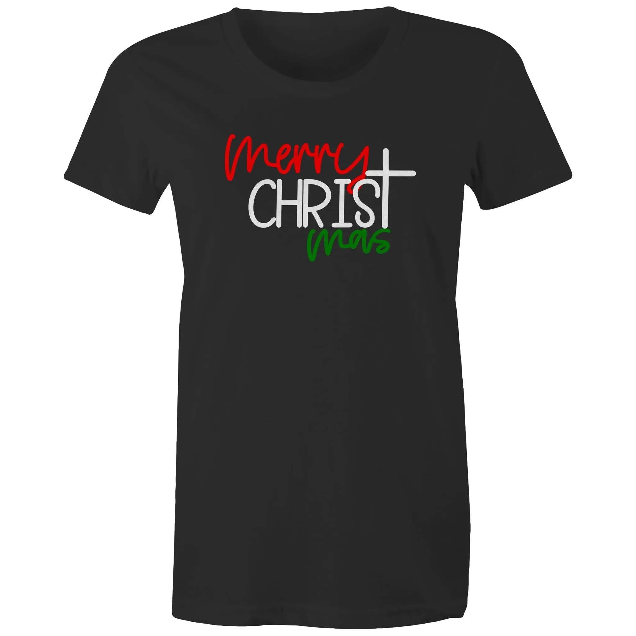 Merry CHRISTmas Women's Organic Tee
