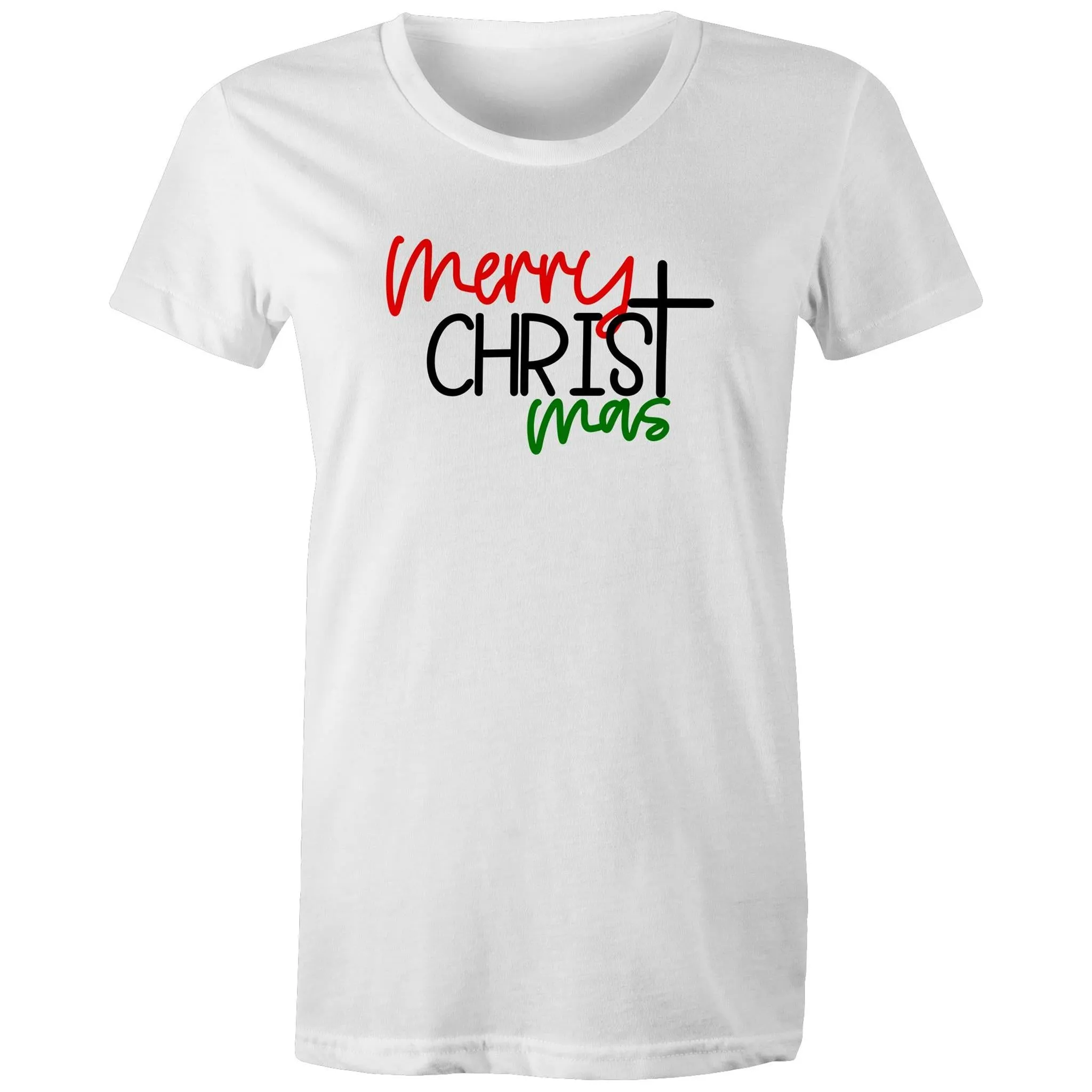Merry CHRISTmas Women's Organic Tee