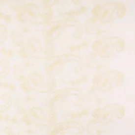Mesh with Cotton Embroiderie - SIENNA - 005 - Cream