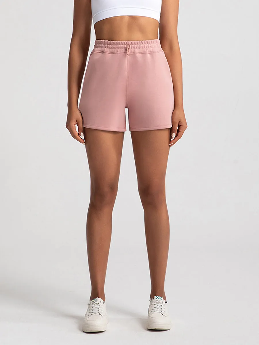 Modal Fabric Casual Sports Shorts Loose High Waisted Shorts