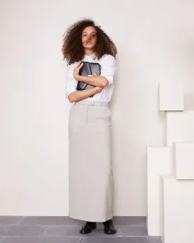 Officine Generale Oxana Skirt in Stone